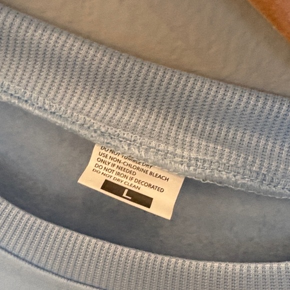 Light Blue 'Beachy' Sweatshirt - Picture 2 of 3